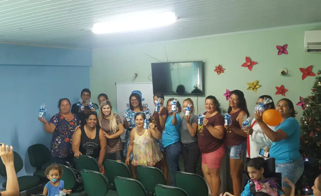 Apresentação do coral no natal