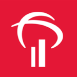 logo da bradesco na cor vermelha